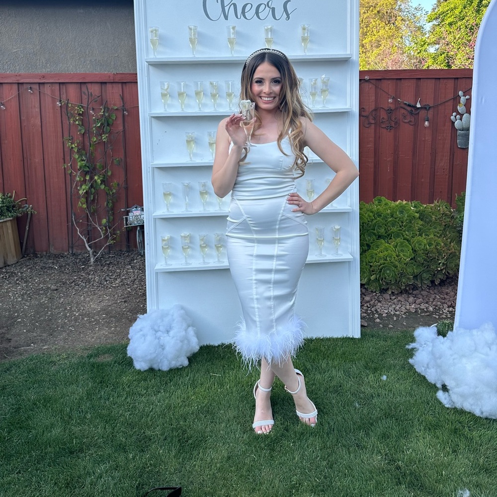 White dress